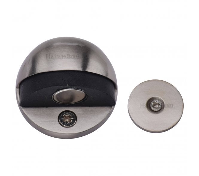Heritage Brass V1080 MAG Magnetic Floor Door Stop - Satin Nickel