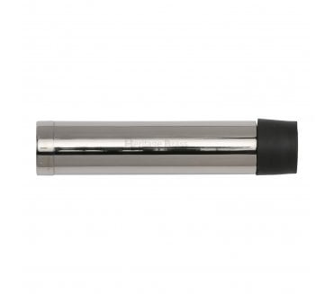 Heritage Brass V1081 Cylinder Wall Mounted Door Stop 87mm- Polished Nickel
