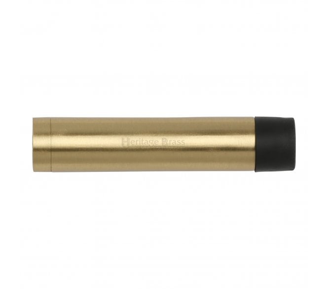 Heritage Brass V1081 Cylinder Wall Mounted Door Stop 87mm- Satin Brass