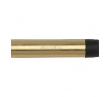 Heritage Brass V1081 Cylinder Wall Mounted Door Stop 87mm- Satin Brass