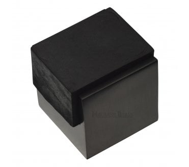 Heritage Brass V1082 Square Mounted Floor Doorstop - Matt Bronze
