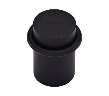 Heritage Brass V1083 Round Floor Door Stop - Matt Black