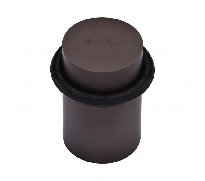 Heritage Brass V1083 Round Floor Door Stop - Matt Bronze