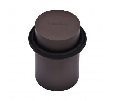 Heritage Brass V1083 Round Floor Door Stop - Matt Bronze