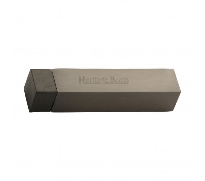 Heritage Brass V1084 Square Wall Mounted Door Stop 76mm - Matt Bronze
