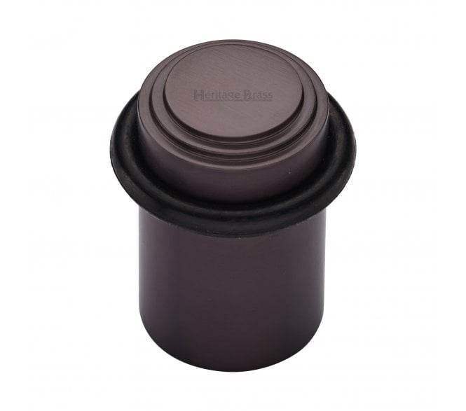 Heritage Brass V1086 Stepped Floor Door Stop - Matt Bronze