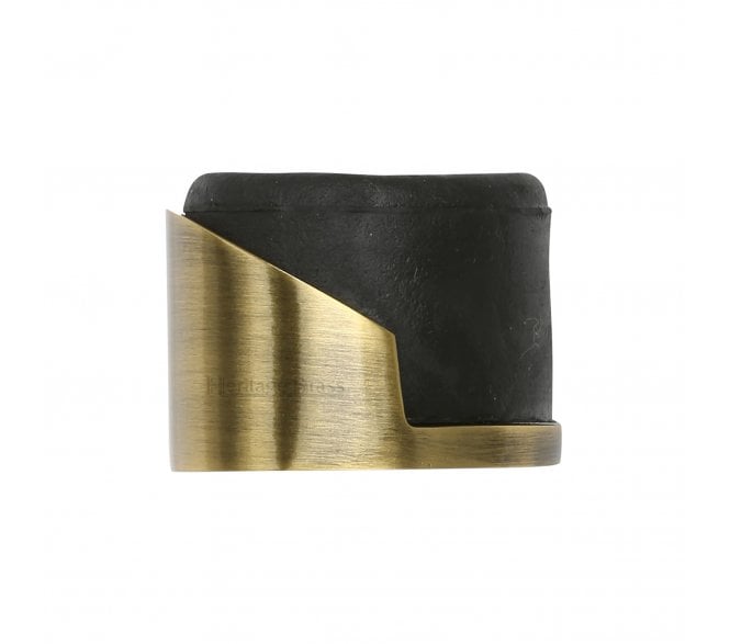 Heritage Brass V1087 Round Floor Door Stop - Antique Brass