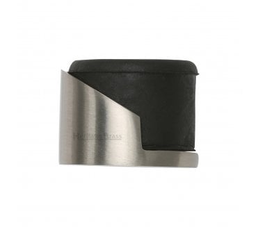 Heritage Brass V1087 Round Floor Door Stop - Satin Nickel