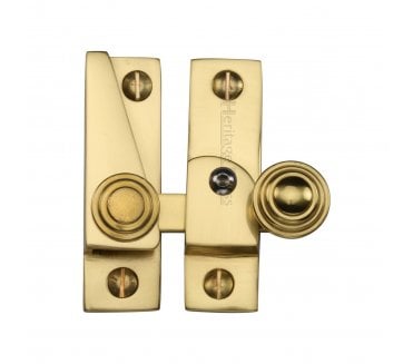 Heritage Brass V1104L Beehive Sash Fastener (Lockable) - Polished Brass
