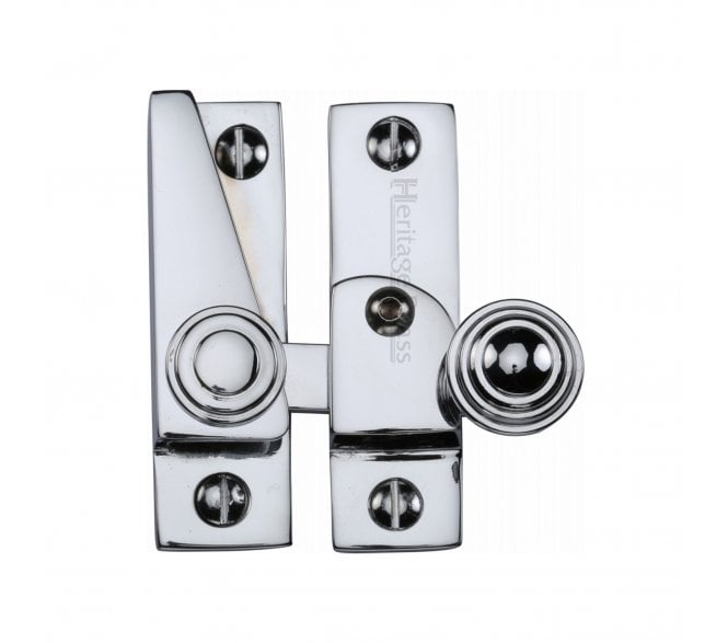 Heritage Brass V1104L Beehive Sash Fastener (Lockable) - Polished Chrome