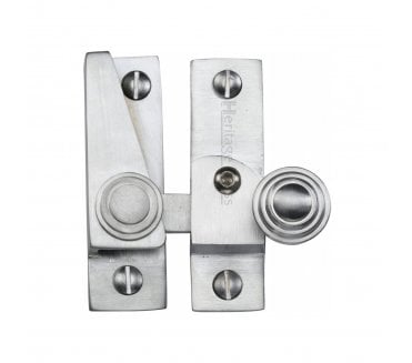Heritage Brass V1104L Beehive Sash Fastener (Lockable) - Satin Chrome