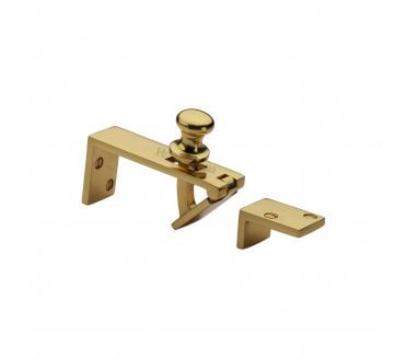 Heritage Brass V1113 Counter Flap Catch - Polished Brass