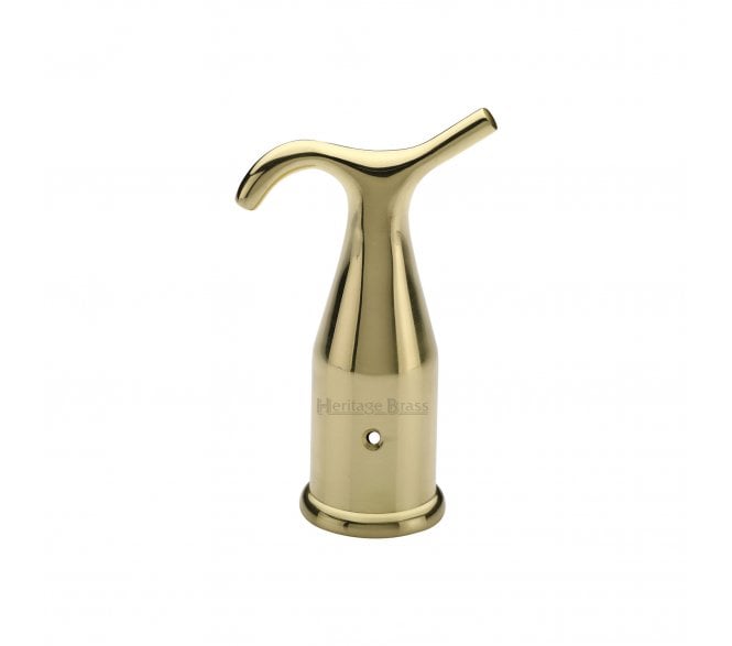Heritage Brass V1116 Pole Hook For Fanlight Windows - Polished Brass