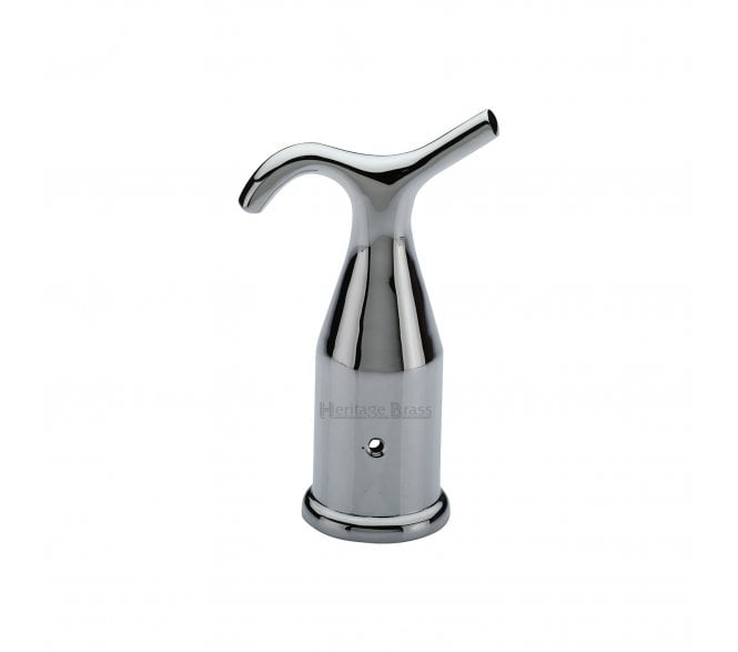 Heritage Brass V1116 Pole Hook For Fanlight Windows - Polished Chrome