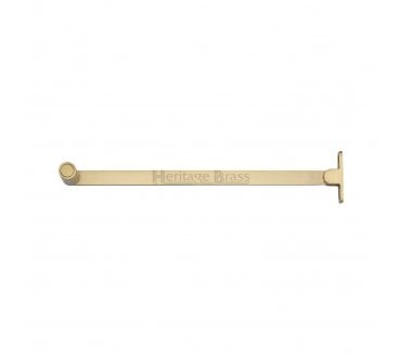 Heritage Brass V1119 10 Roller Arm Stay - Satin Brass