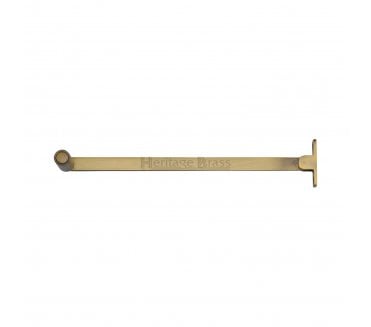 Heritage Brass V1119 6 Roller Arm Stay - Antique Brass