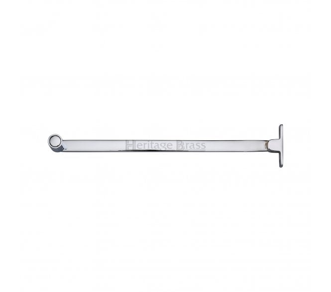 Heritage Brass V1119 6 Roller Arm Stay - Polished Chrome