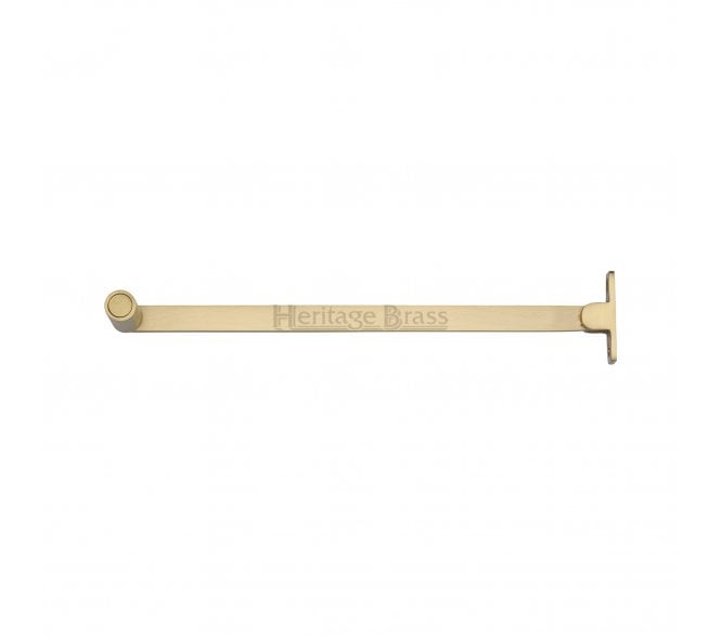 Heritage Brass V1119 6 Roller Arm Stay - Satin Brass