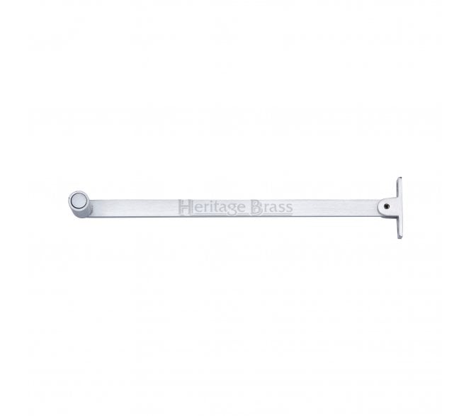 Heritage Brass V1119 6 Roller Arm Stay - Satin Chrome