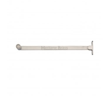 Heritage Brass V1119 6 Roller Arm Stay - Satin Nickel