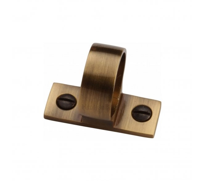 Heritage Brass V1120 Sash Window Ring Lift - Antique Brass