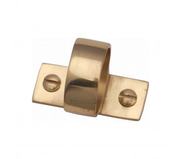 Heritage Brass V1120 Sash Window Ring Lift - Polished Brass