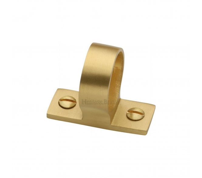 Heritage Brass V1120 Sash Window Ring Lift - Satin Brass