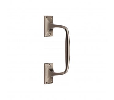 Heritage Brass V1150 Cranked Pull Handles - Satin Nickel