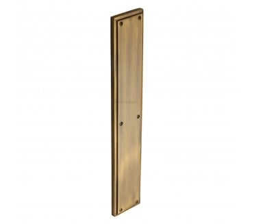 Heritage Brass V1166 Large Finger Plate 464x76mm - Antique Brass