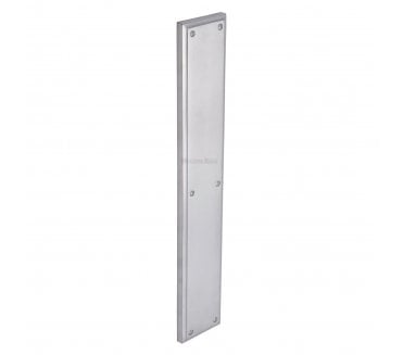 Heritage Brass V1166 Large Finger Plate 464x76mm - Satin Nickel