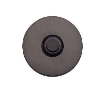 Heritage Brass V1184 Circular Bell Push - Matt Bronze