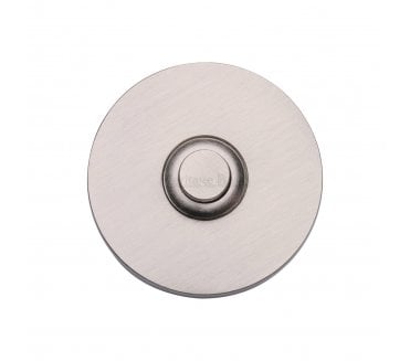 Heritage Brass V1184 Circular Bell Push - Satin Nickel