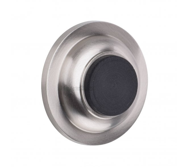 Heritage Brass V1194 Wall Mounted Door Buffer - Satin Nickel