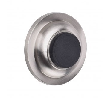 Heritage Brass V1194 Wall Mounted Door Buffer - Satin Nickel