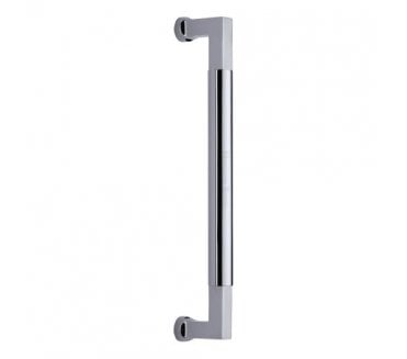 Heritage Brass V1312 Bauhaus Door Pull Handles - Polished Chrome.