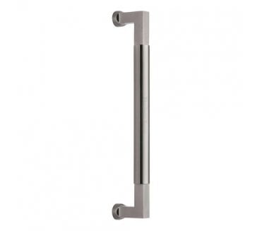 Heritage Brass V1312 Bauhaus Door Pull Handles - Satin Nickel.