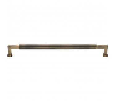 Heritage Brass V1315 Bauhaus Knurled Pull Handles - Antique Brass.