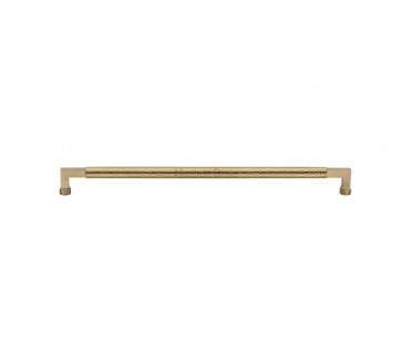Heritage Brass V1317 Bauhaus Hammered Door Pull Handles - Satin Brass