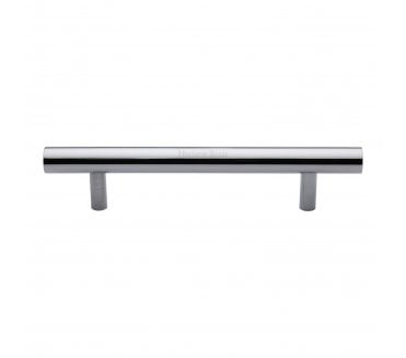 Heritage Brass V1361 Signac Bar Pull Handle 203mm - Polished Chrome
