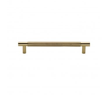 Heritage Brass V1465 Appliance Knurled Pull Handles - Polished Brass