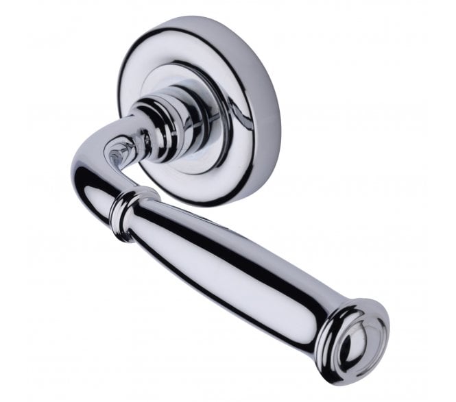 Heritage Brass V1938 Lincoln Lever On Rose - Polished Chrome