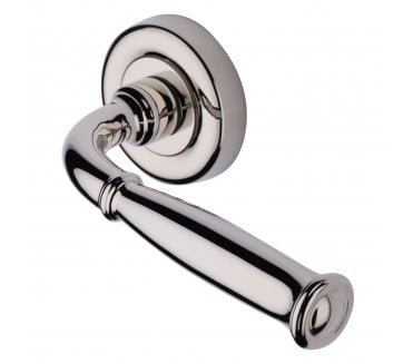 Heritage Brass V1938 Lincoln Lever On Rose - Polished Nickel