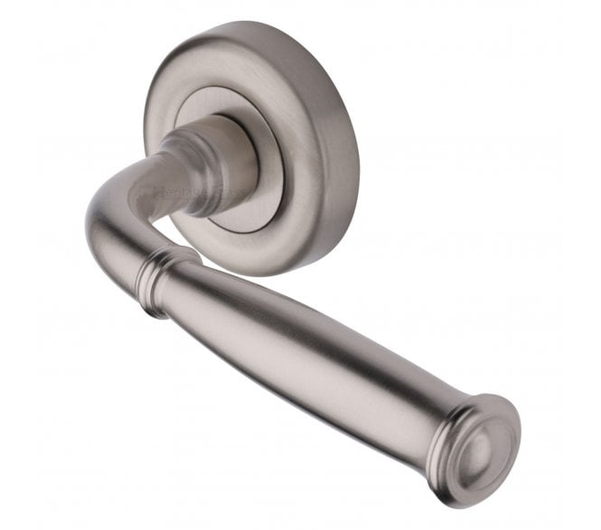 Heritage Brass V1938 Lincoln Lever On Rose - Satin Nickel