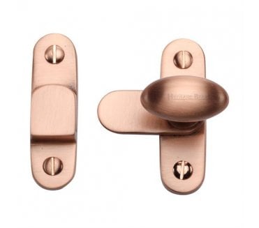 Heritage Brass V1970 Cabinet Latch - Satin Rose Gold