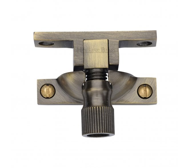 Heritage Brass V2054 Brighton Window Fastener - Narrow - Antique Brass
