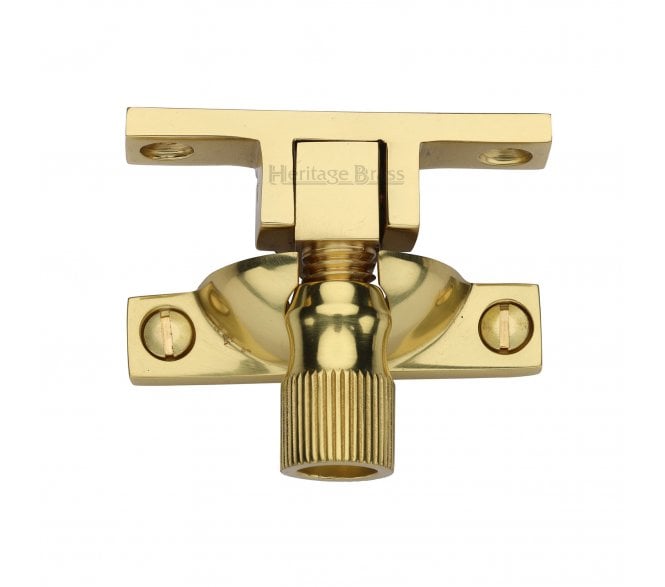 Heritage Brass V2054 Brighton Window Fastener - Narrow - Polished Brass