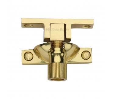 Heritage Brass V2054 Brighton Window Fastener - Narrow - Polished Brass