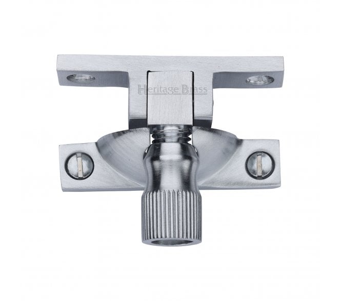 Heritage Brass V2054 Brighton Window Fastener - Narrow - Satin Chrome