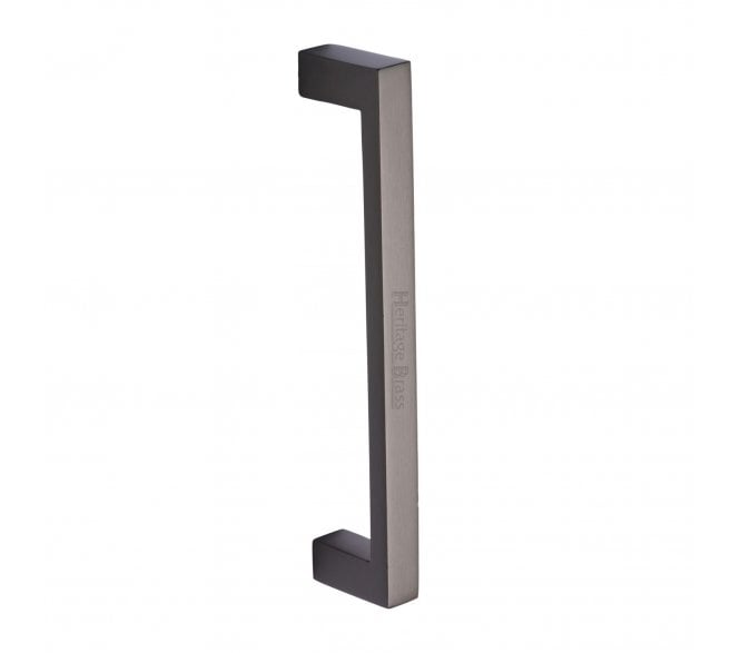 Heritage Brass V2056 Square Pull Handle 245mm - Matt Bronze