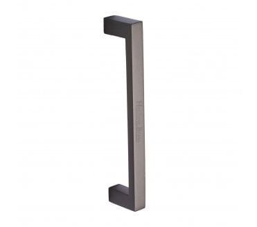 Heritage Brass V2056 Square Pull Handle 245mm - Matt Bronze